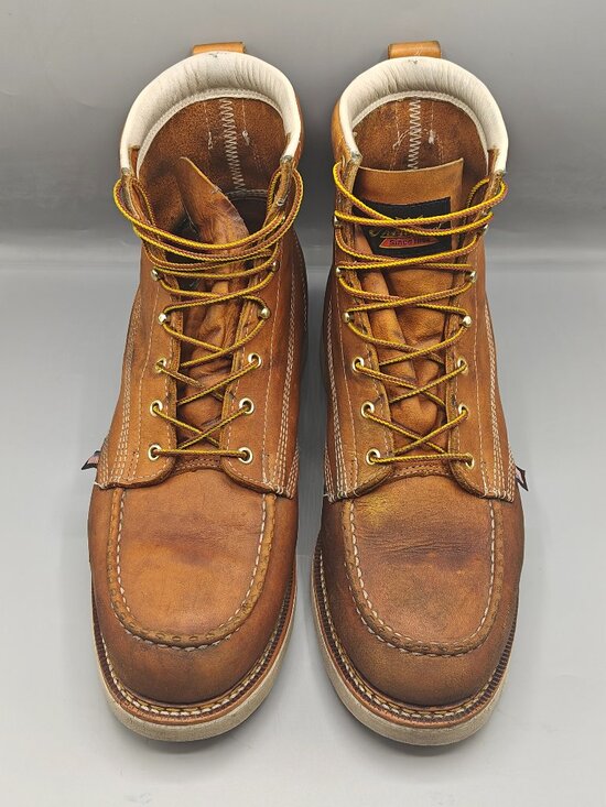 Thorogood American Heritage 6” Moc Toe Men\'s Work Boots 814-4200 Defect 15 EE main image 10